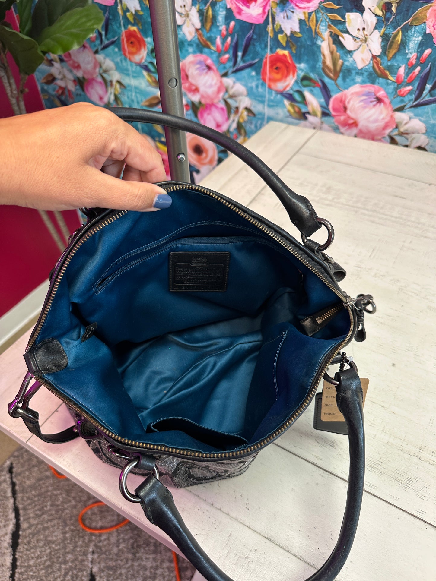 Pre Owned Coach Madison Satchel