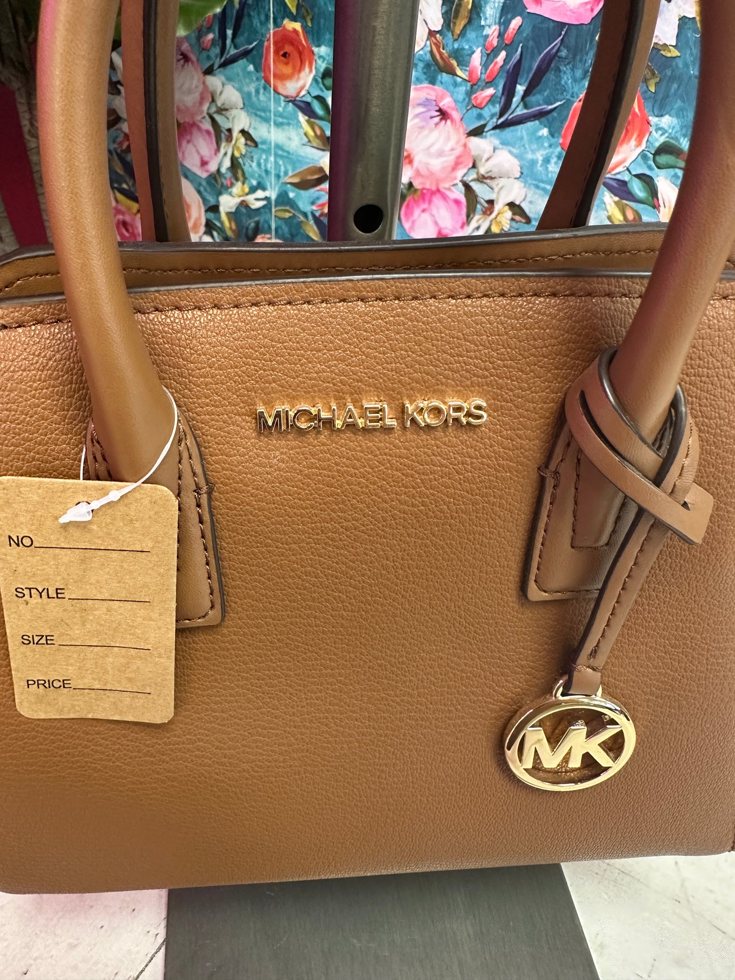 Pre Owned Michael Kors Leather Satchel