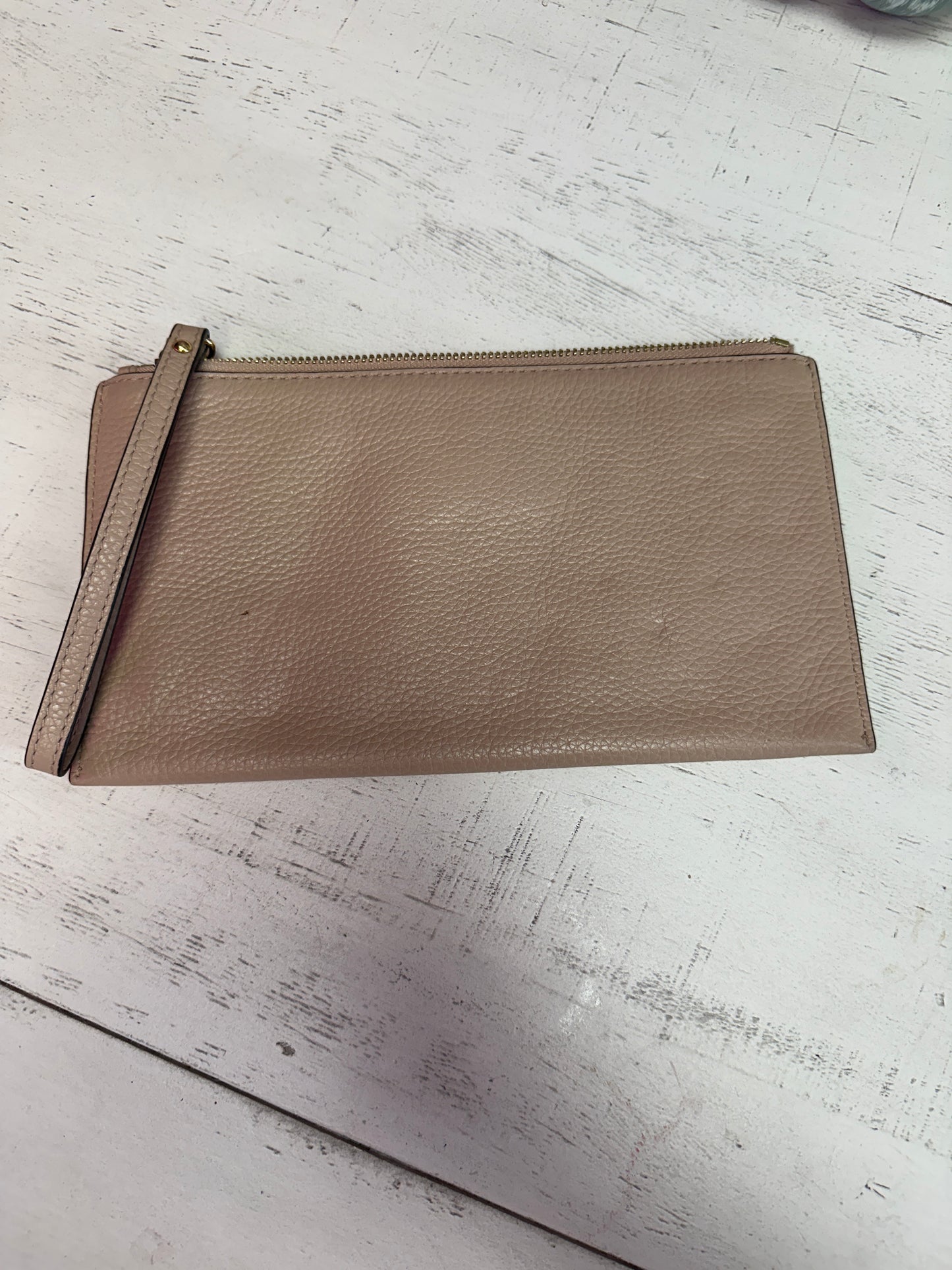 Pre Owned Michael Kors Light Pink Wristlet