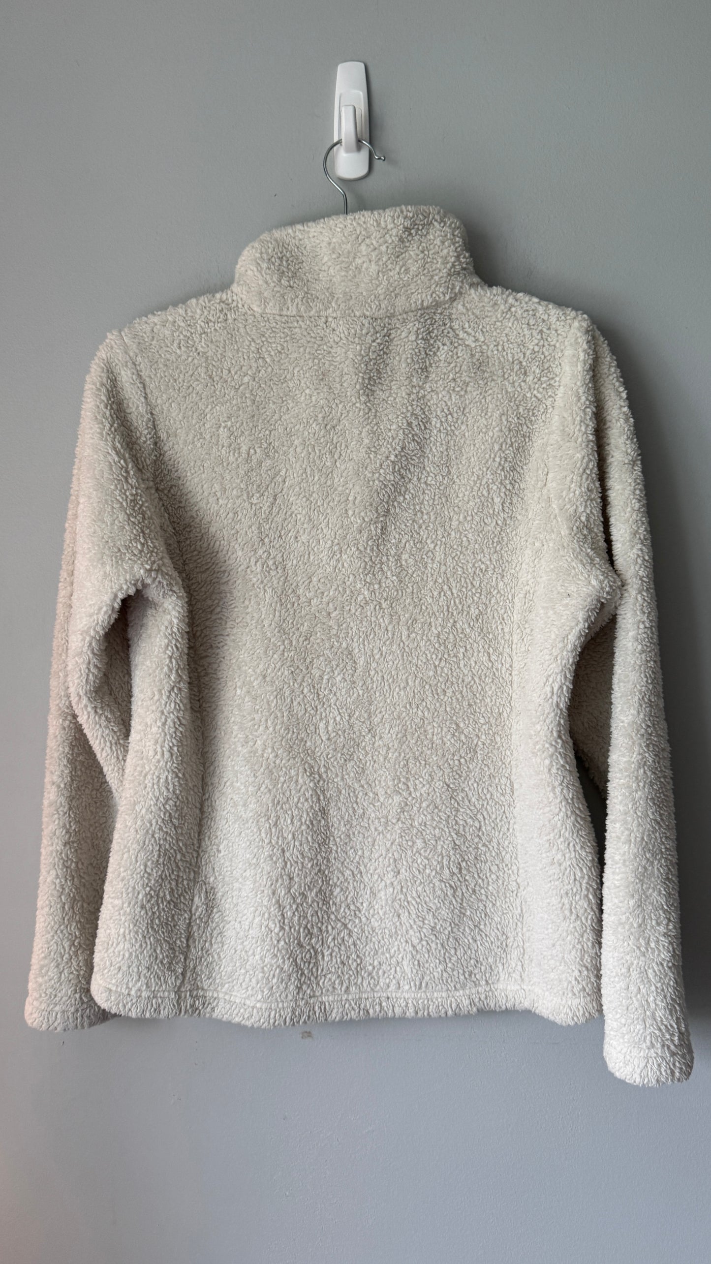 Patagonia Cream Zipper Fleece Size Medium