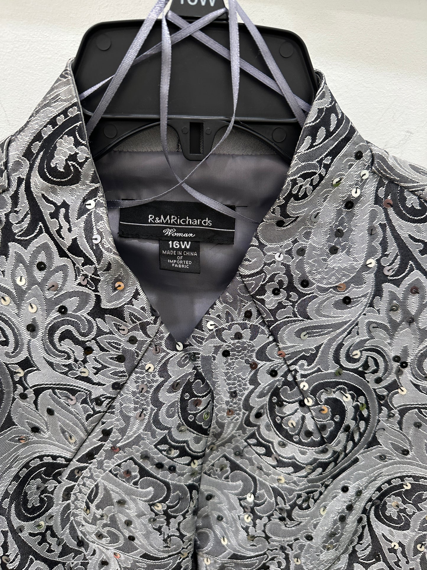 Vintage R&M Richards Silver Dress Set