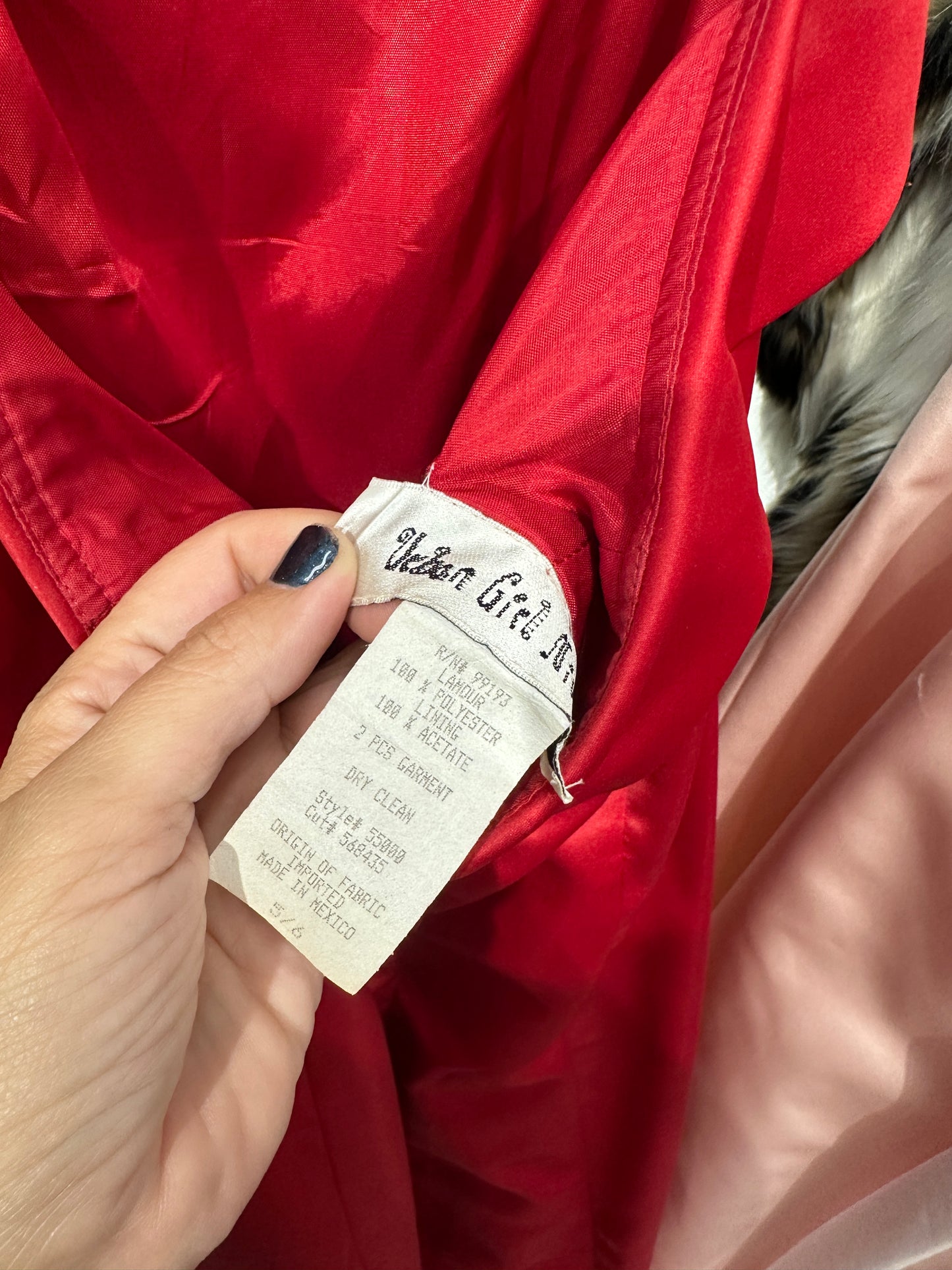 Red Urban Girl Nites Dress