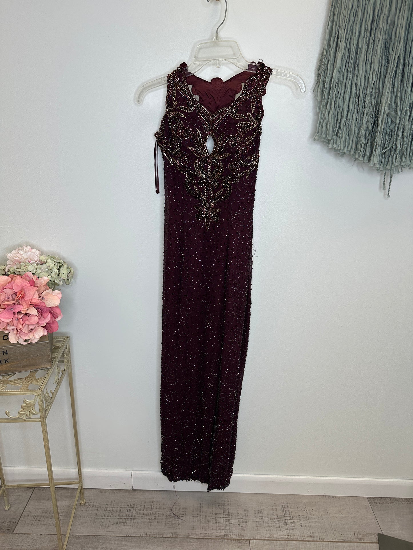 Pre Owned Alyce Beaded Dress