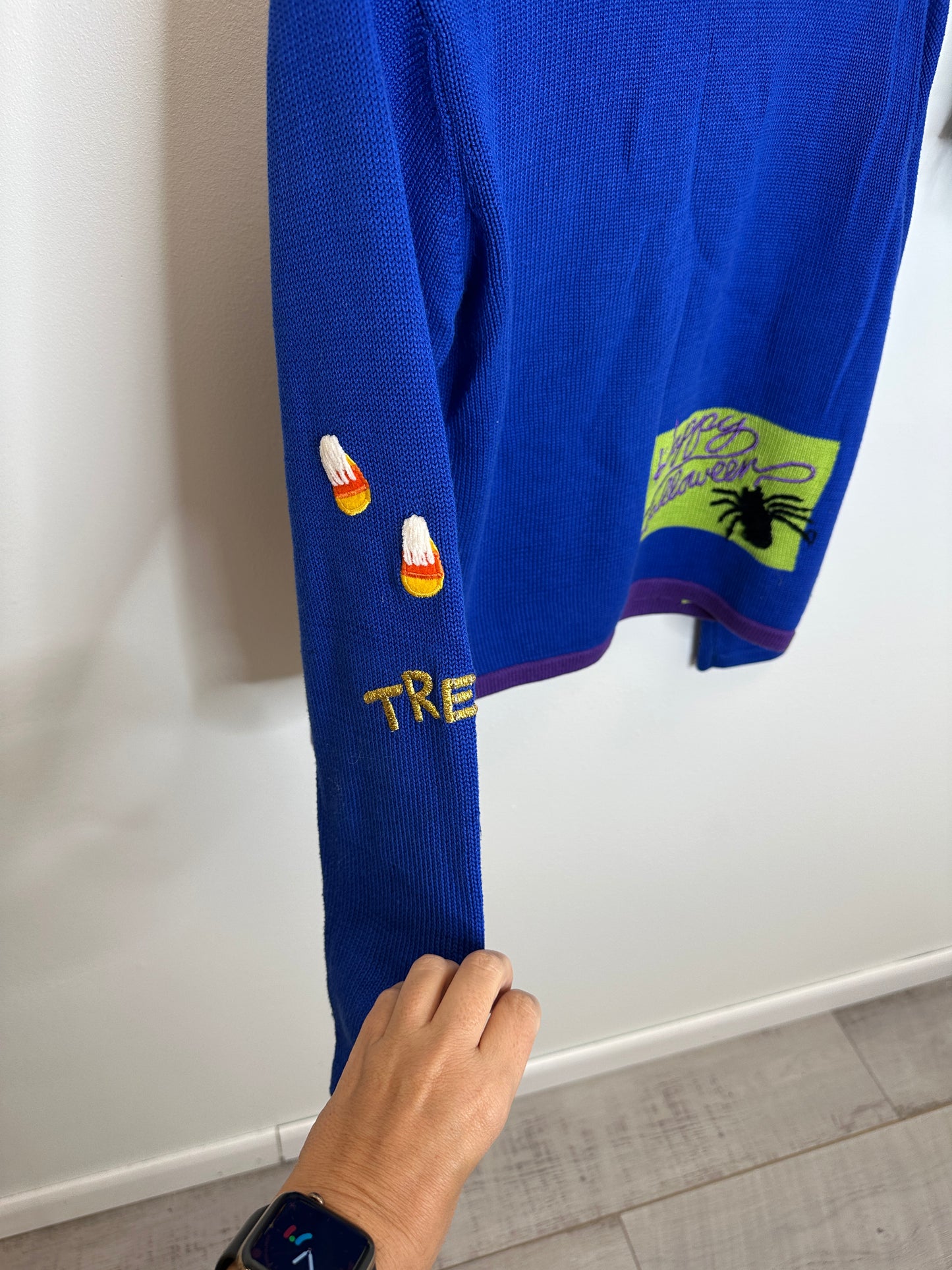 Pre Owned Christine Rotelli Halloween Sweater