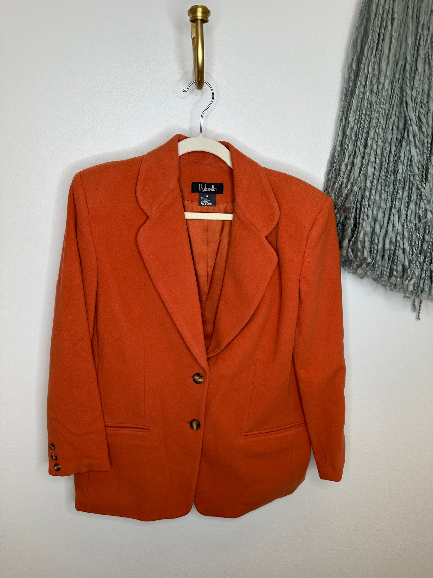 Pre Owned Rafaella Rust Jacket