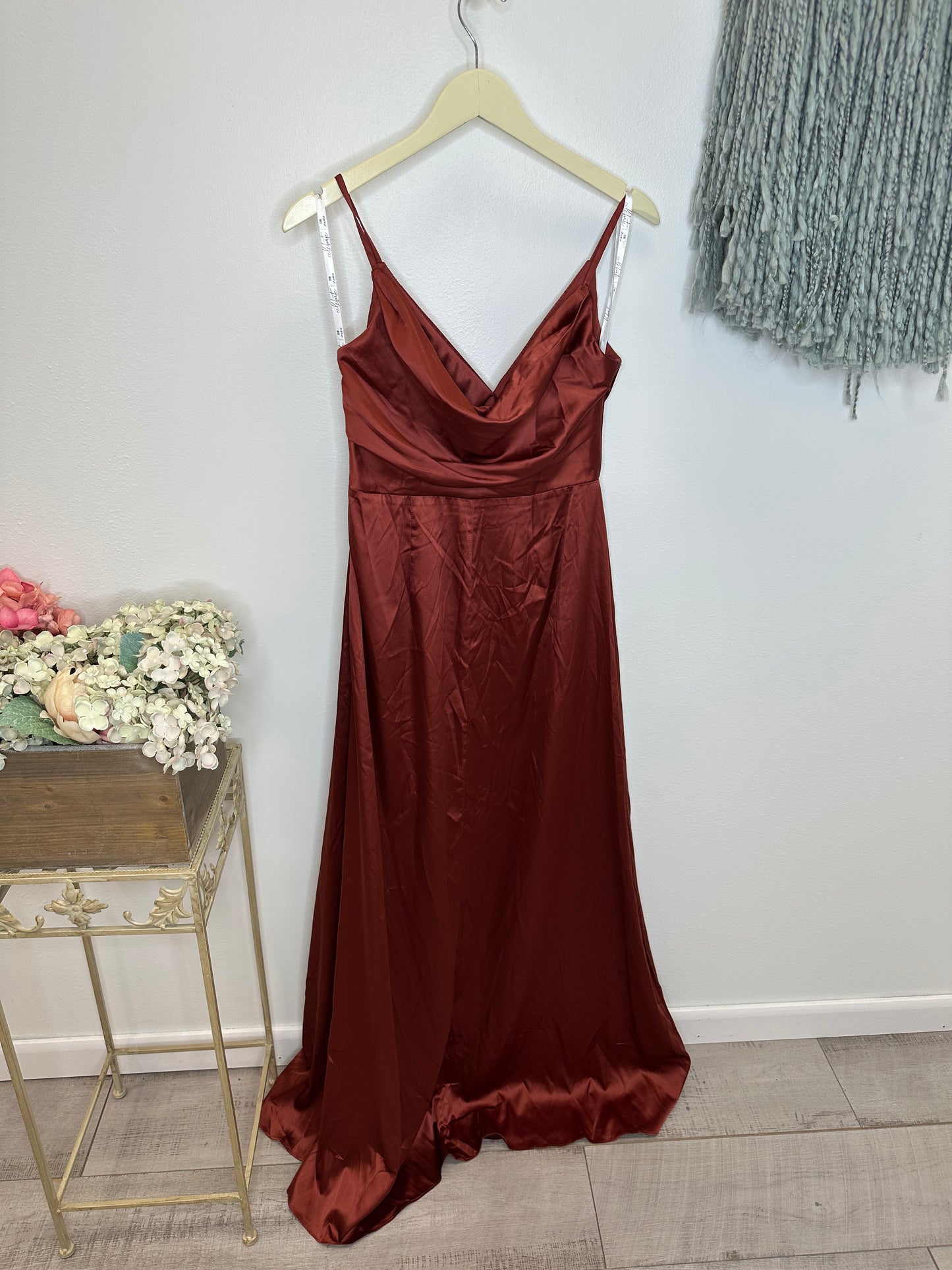 Pre Owned Rust Celebrate Dress Size 6