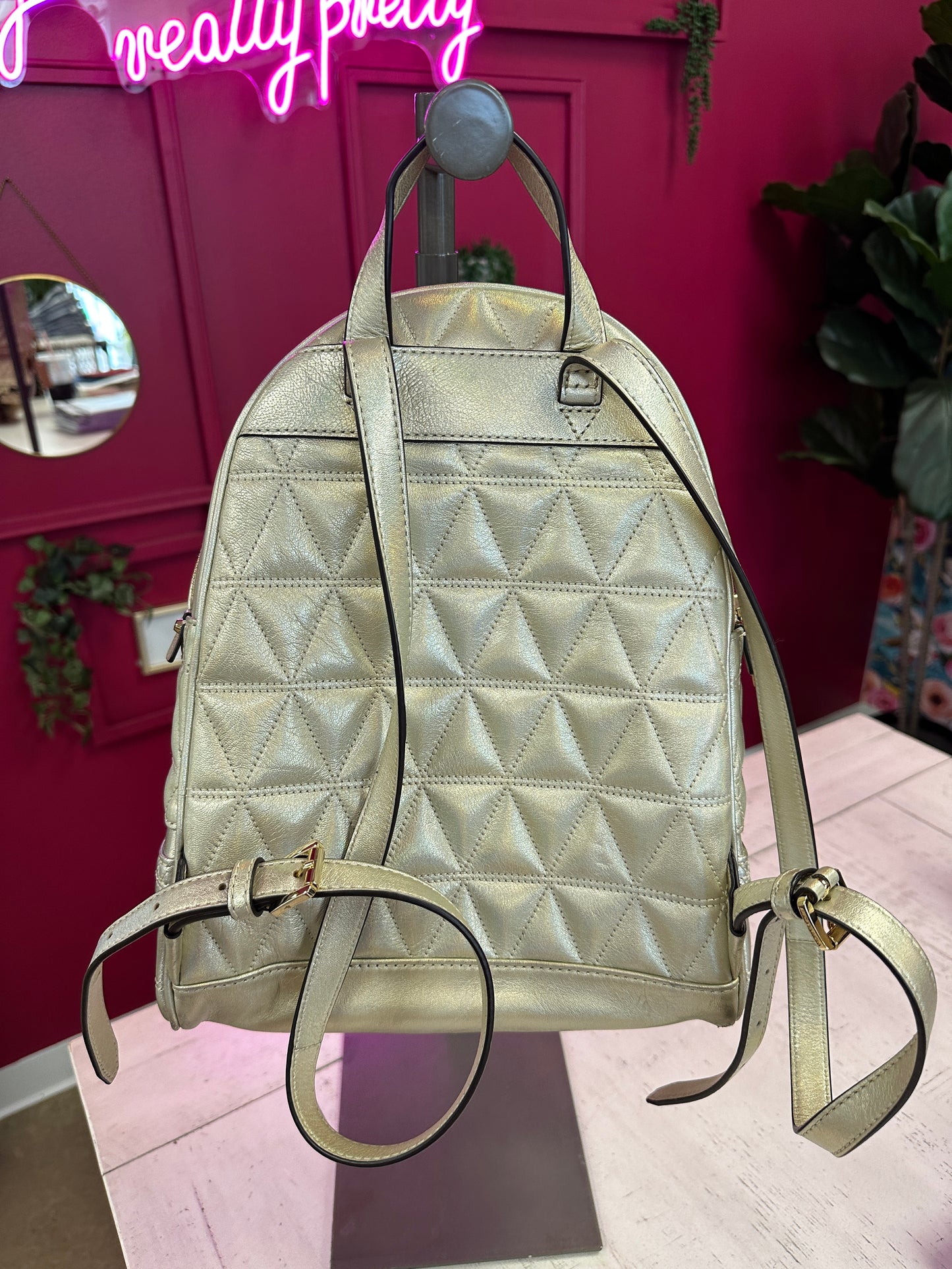 Pre Owned Michael Kors Backpack