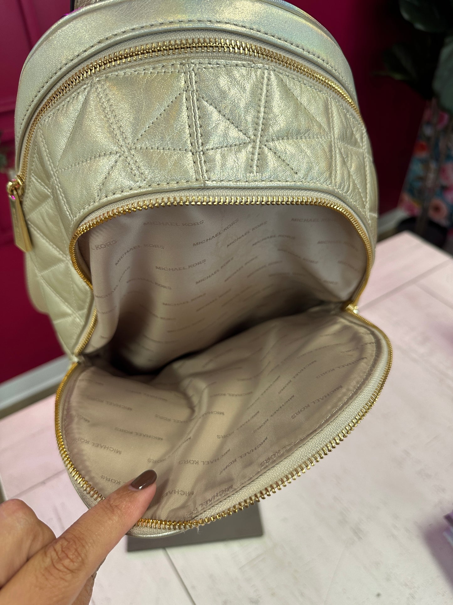 Pre Owned Michael Kors Backpack