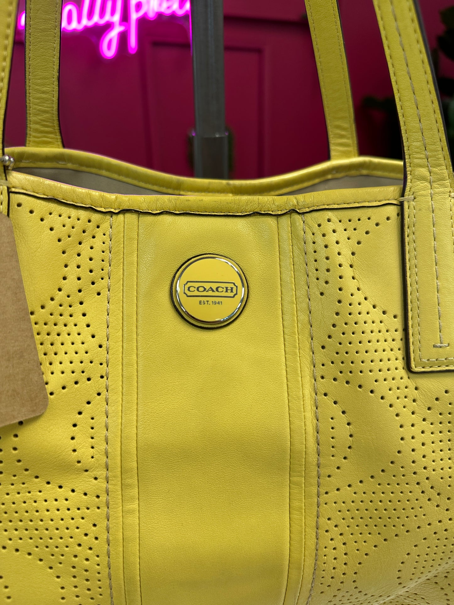 Pre Owned Designer Coach Bag