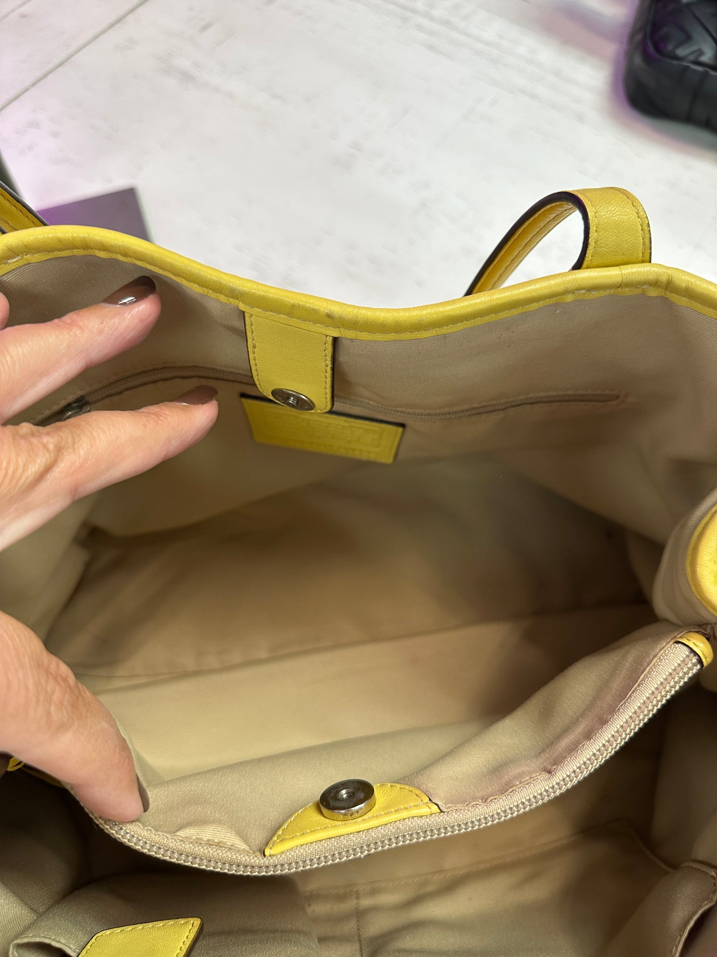 Pre Owned Designer Coach Bag