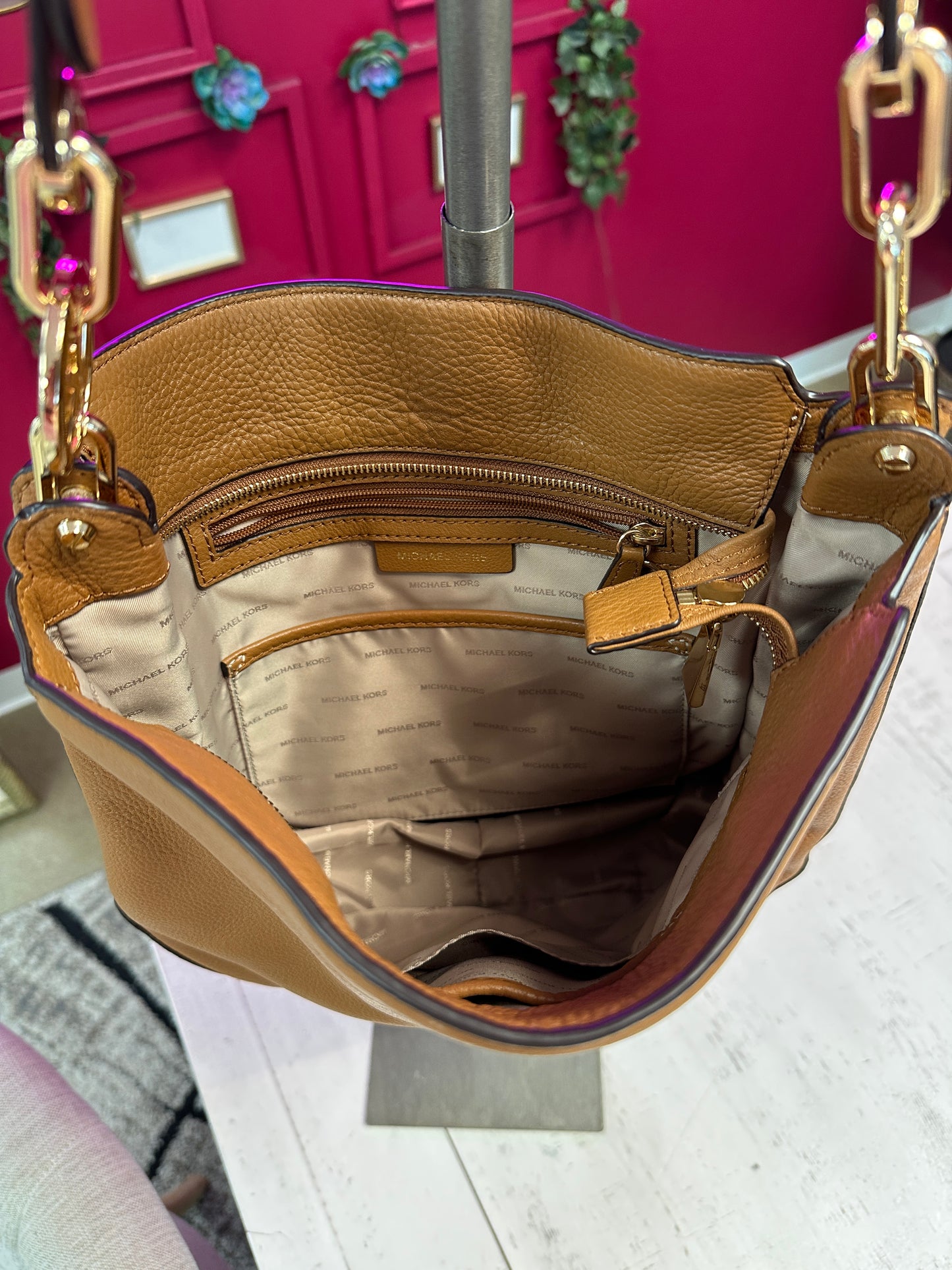 Pre Owned Designer Michael Kors Shoulder Bag