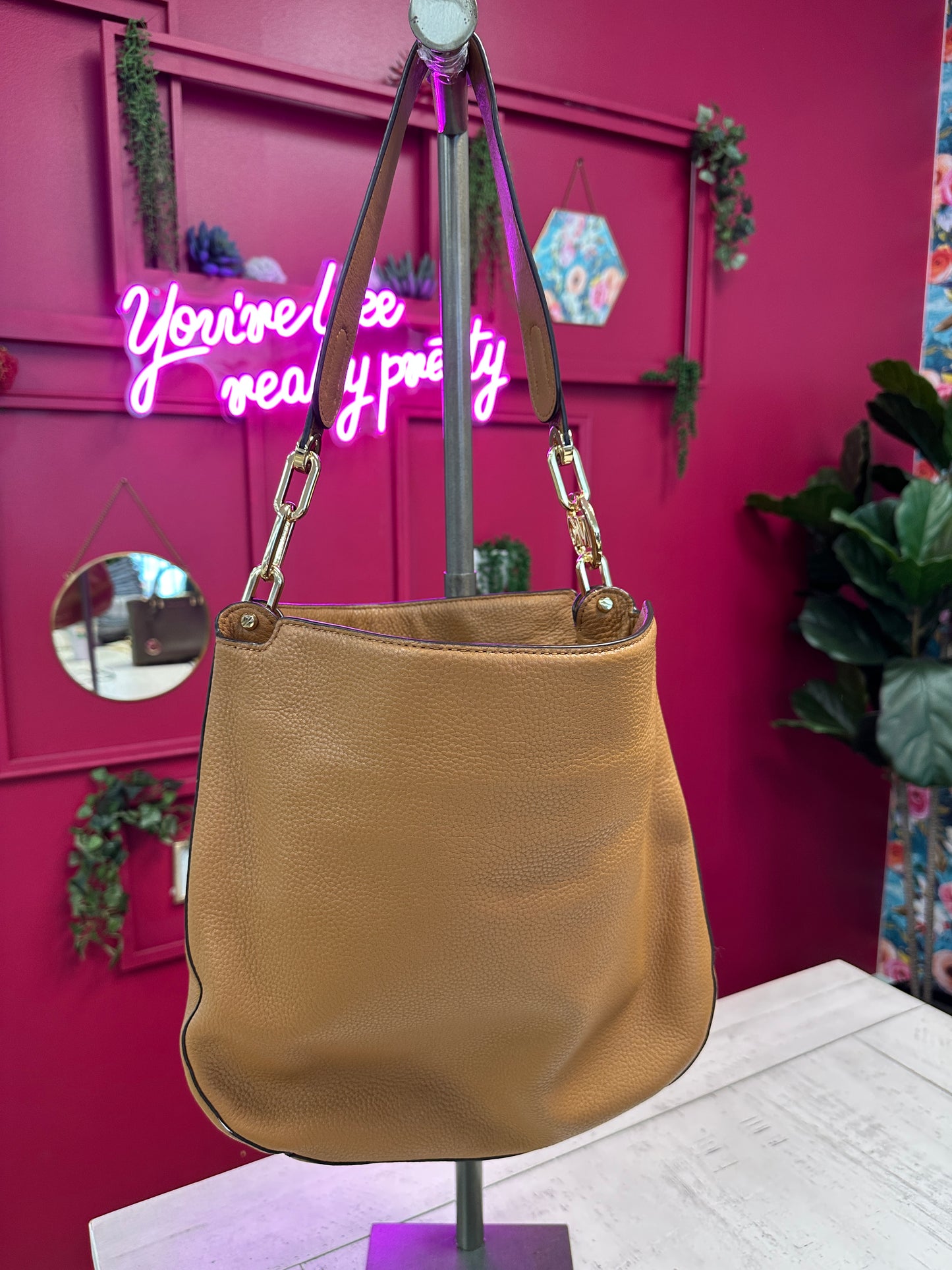 Pre Owned Designer Michael Kors Shoulder Bag