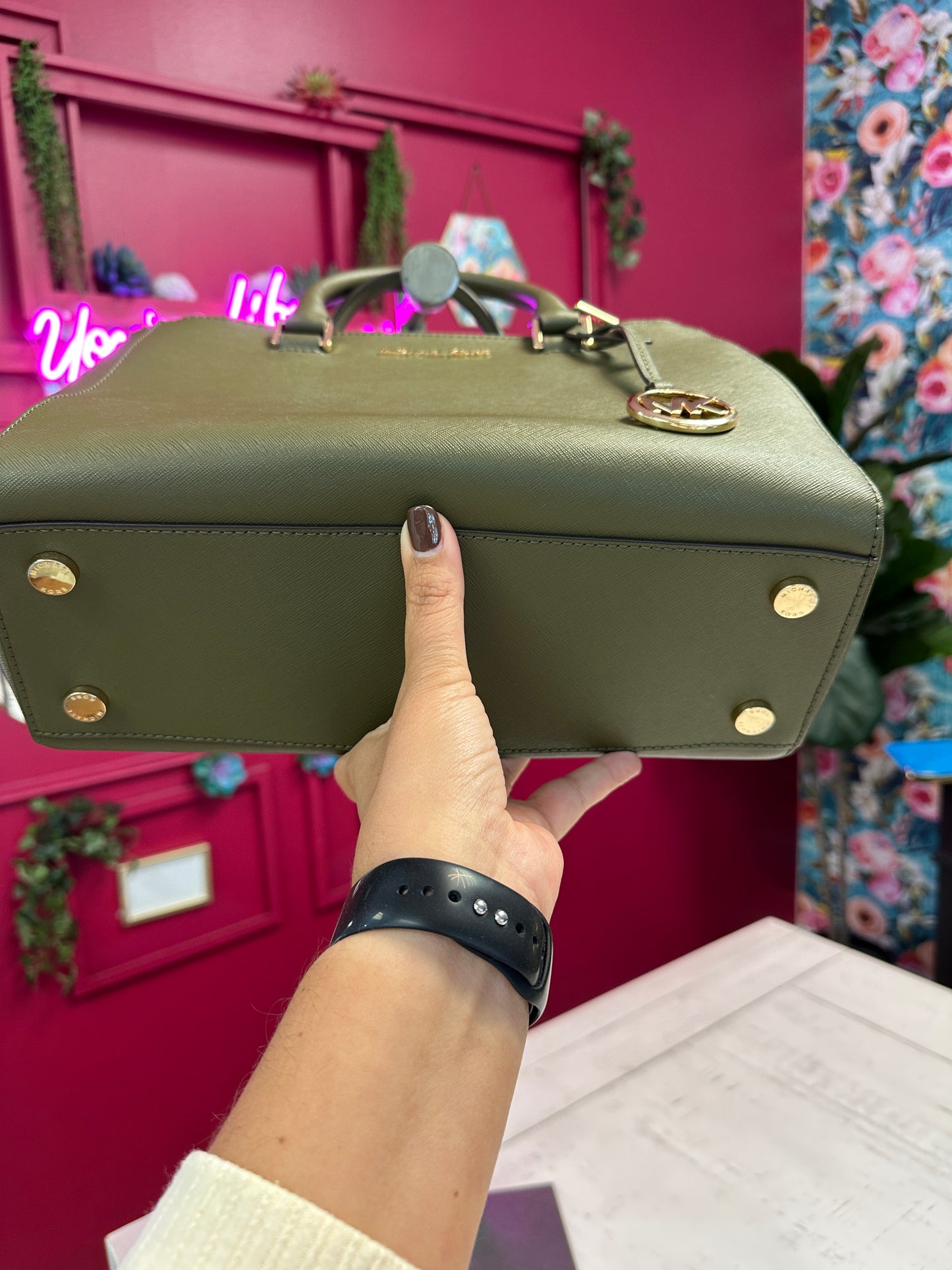 Pre Owned Designer Michael Kors Tote