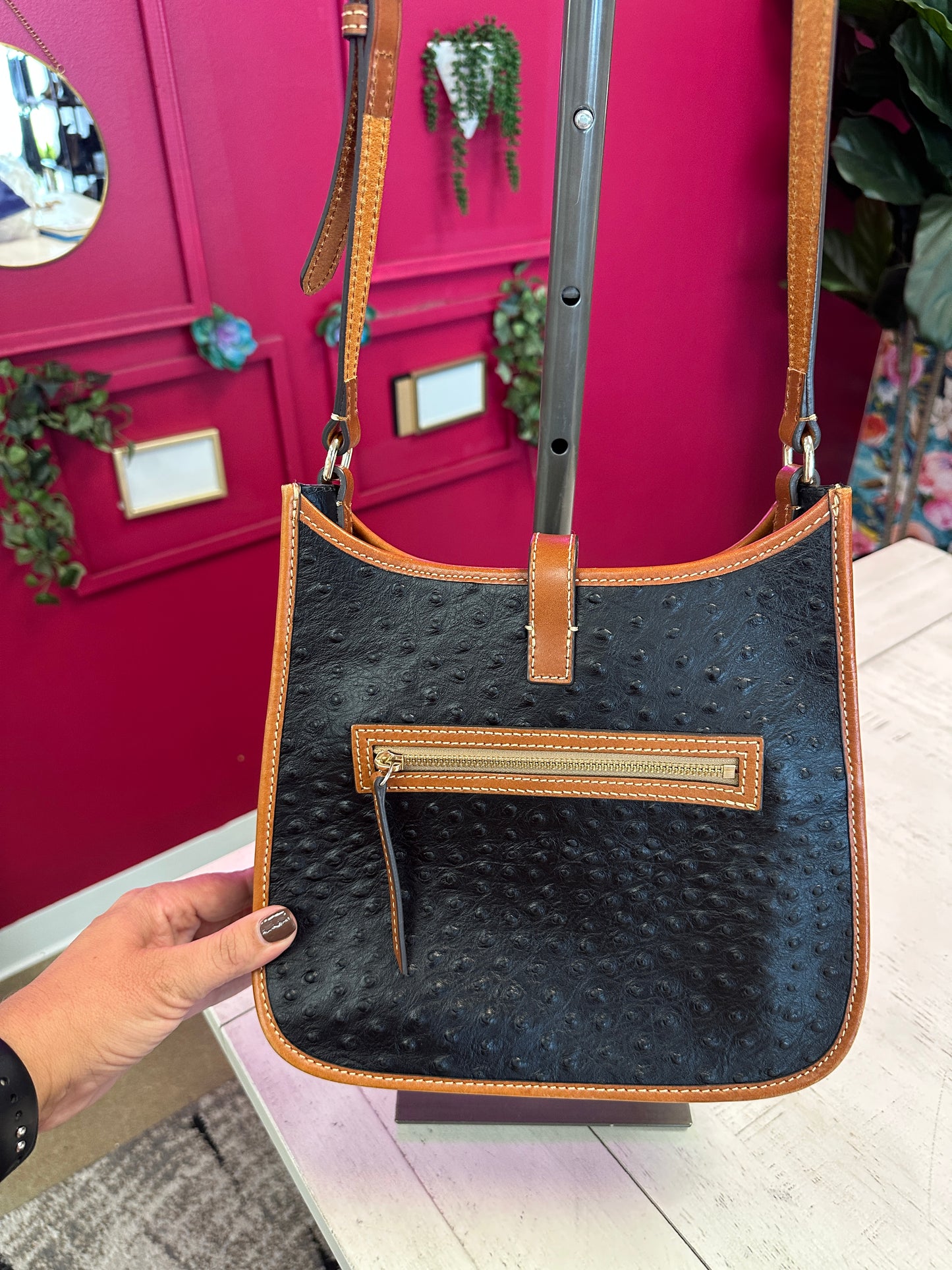 Pre Owned Dooney & Burke Ostrich