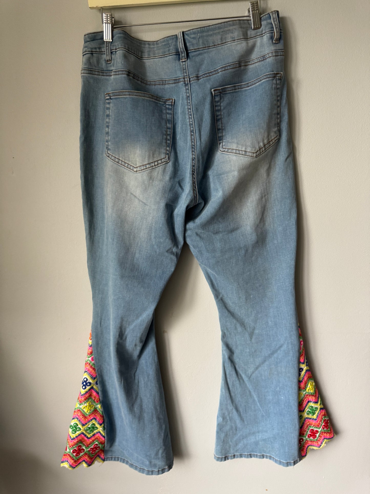 Gemma and Jane Colorful Flares Size 10