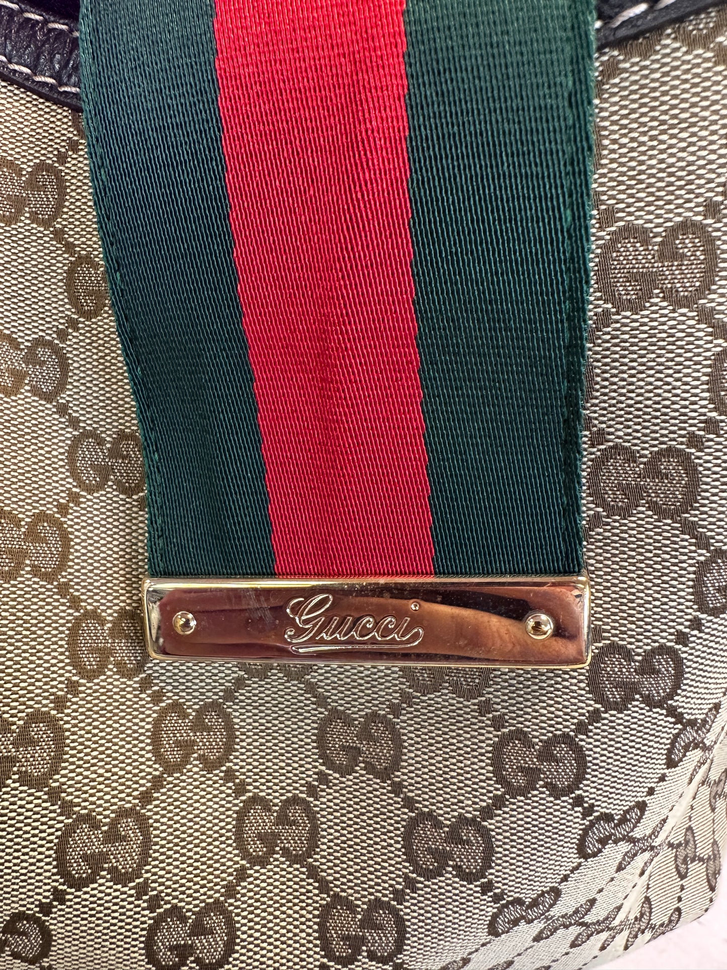 Pre Owned Gucci Monogram Large