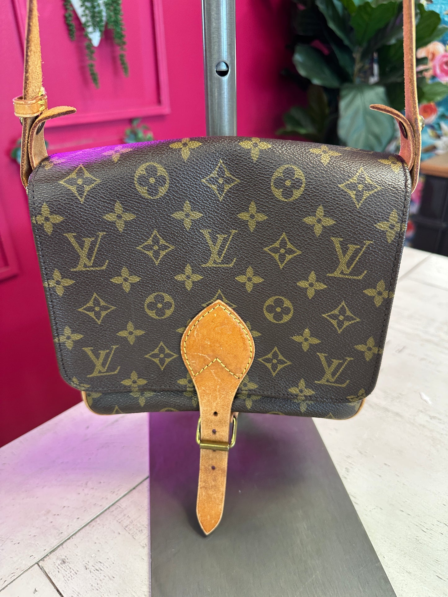 Pre Owned Louis Vuitton Cartesier Cross Body