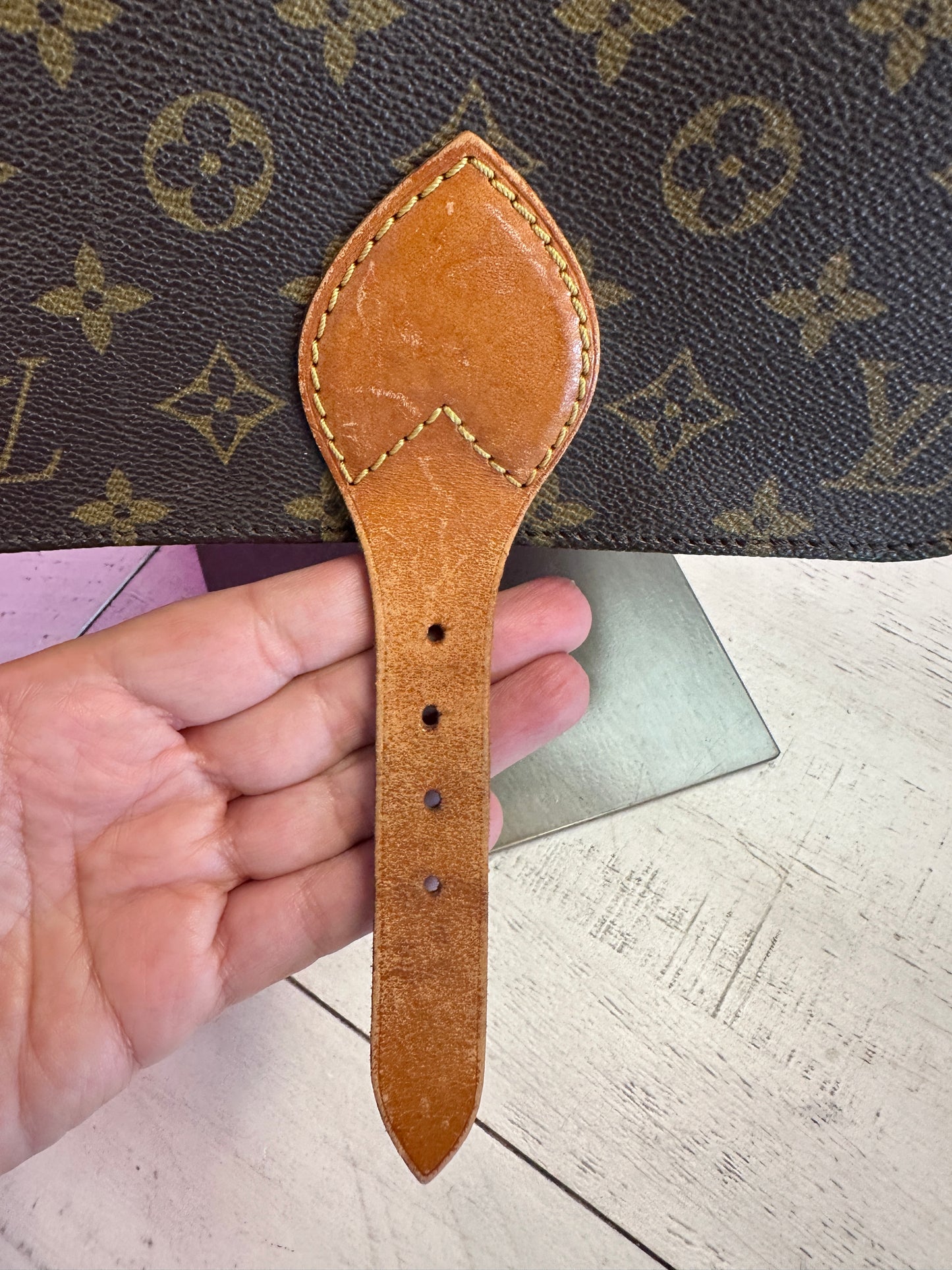 Pre Owned Louis Vuitton Cartesier Cross Body
