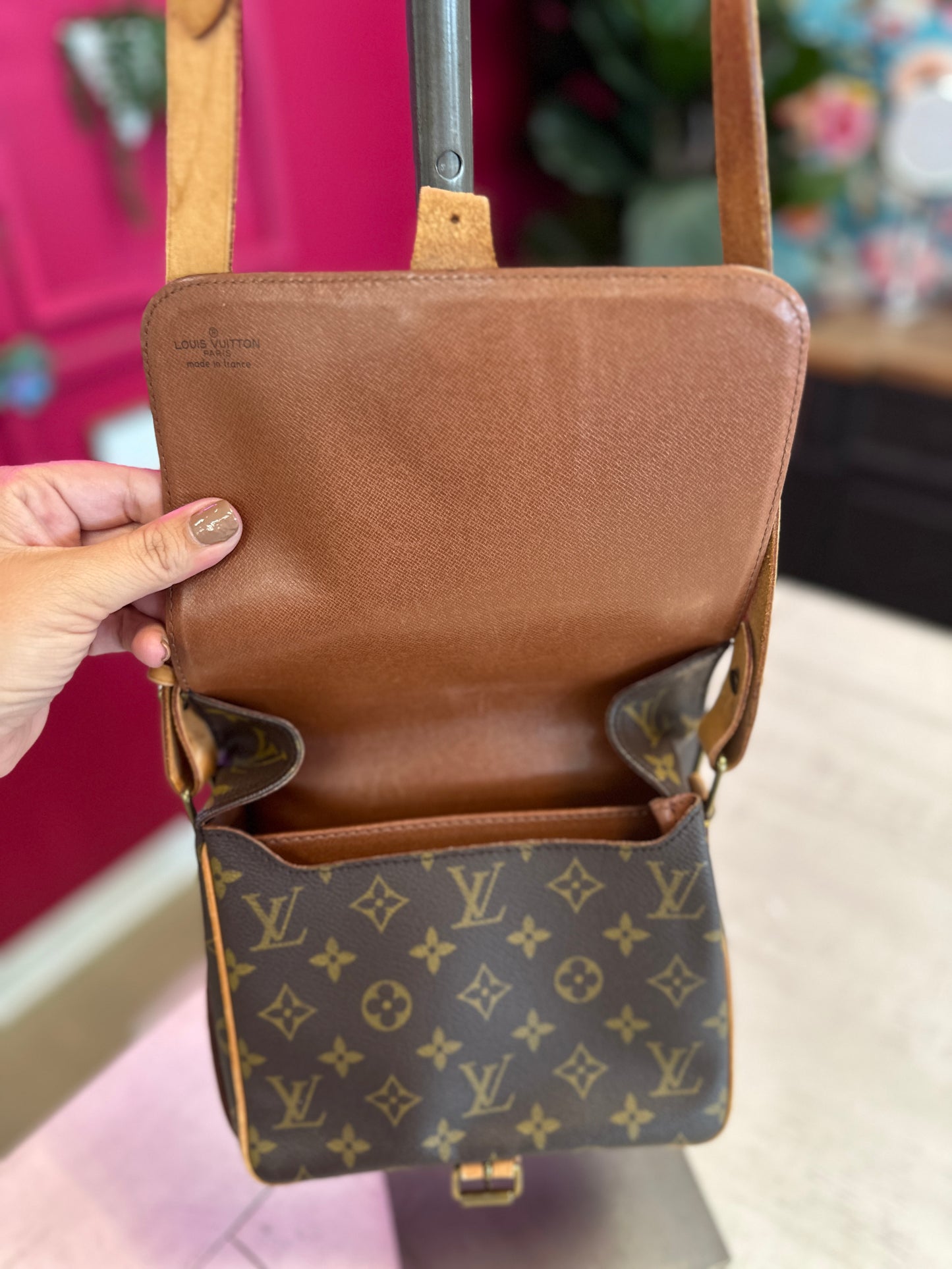 Pre Owned Louis Vuitton Cartesier Cross Body