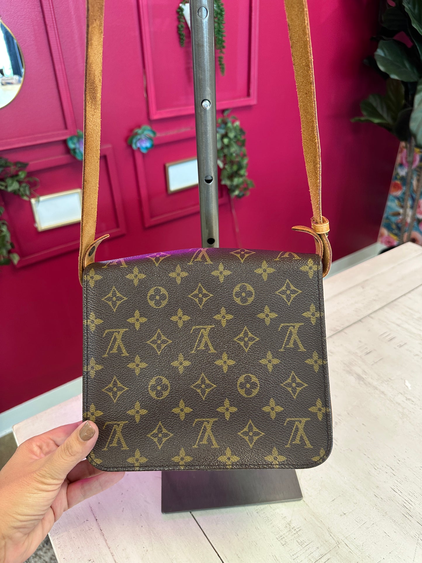 Pre Owned Louis Vuitton Cartesier Cross Body
