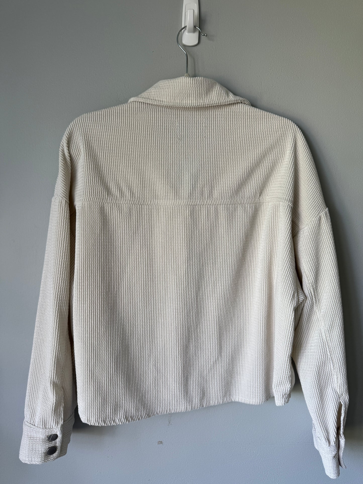 Rue 21 Crop Button Down Shacket Size M