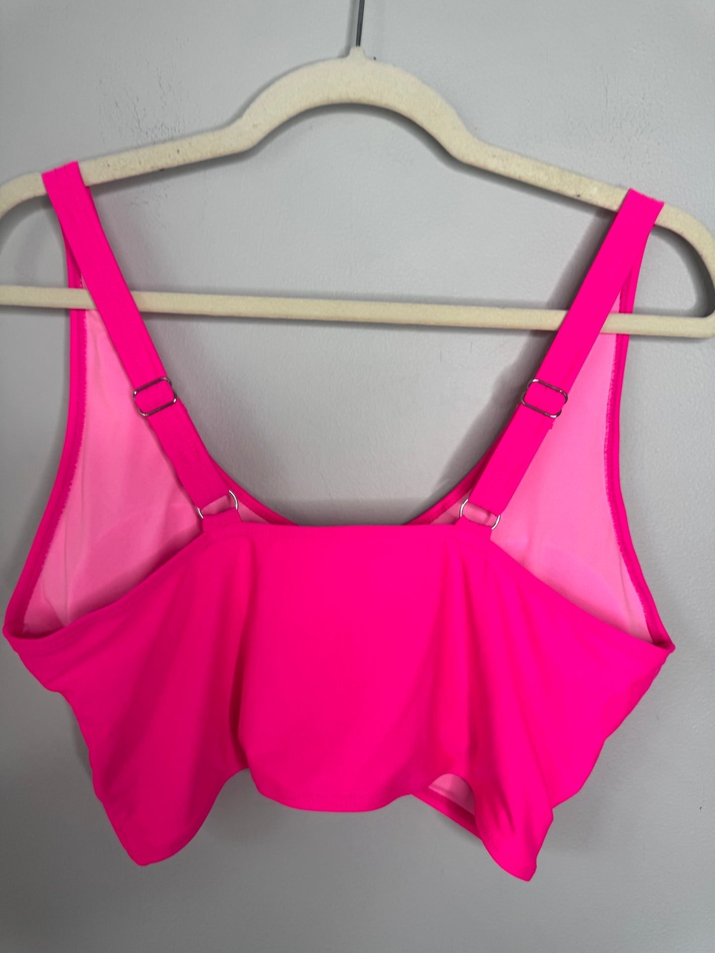 Bikini Top Only Neon Pink