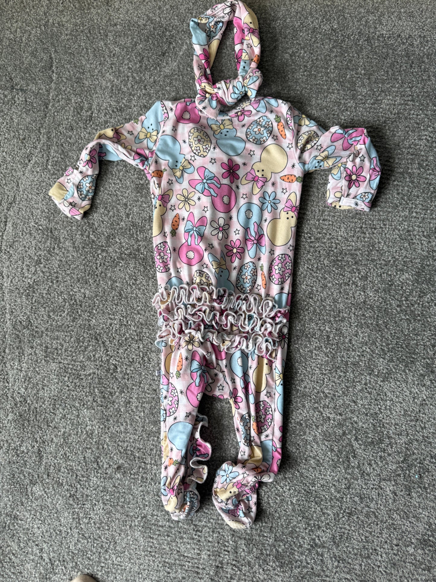 Caden Lane Kids Sleeper with Headband 3-6 mos