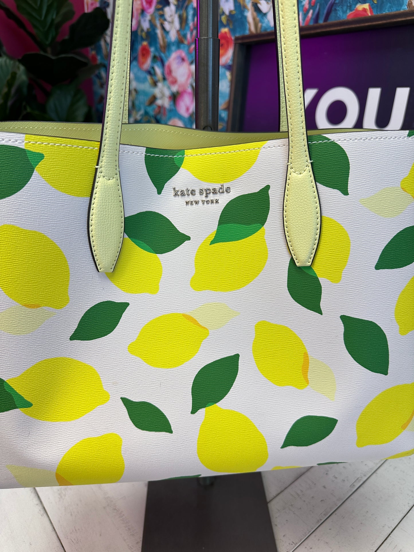 ReLoved Kate Spade All Day Lemon Toss Large Tote