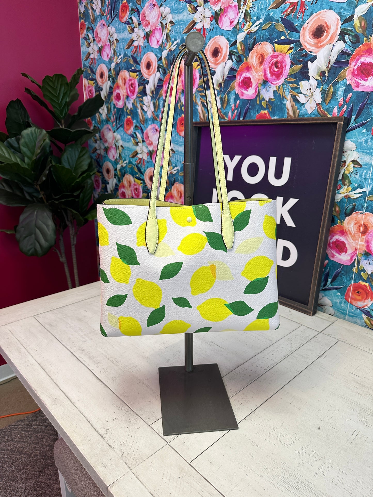ReLoved Kate Spade All Day Lemon Toss Large Tote