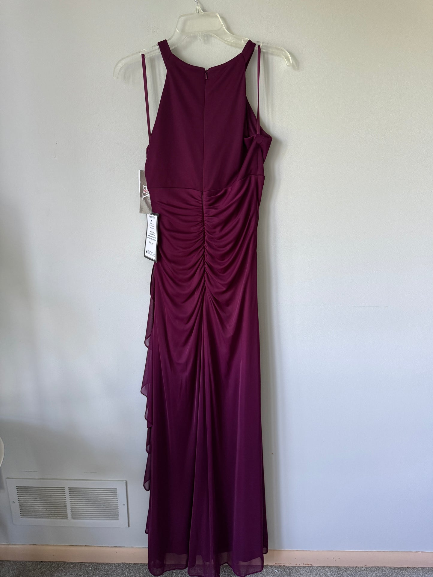 Betsy + Adam Purple Dress NWT Size 8