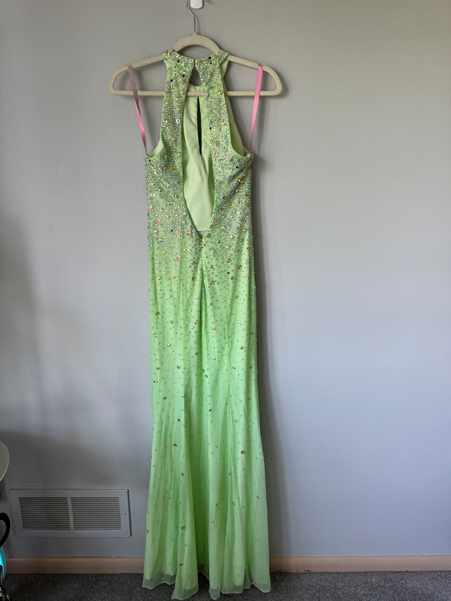 Name Brand Unknown Lime Dress Size Unknown