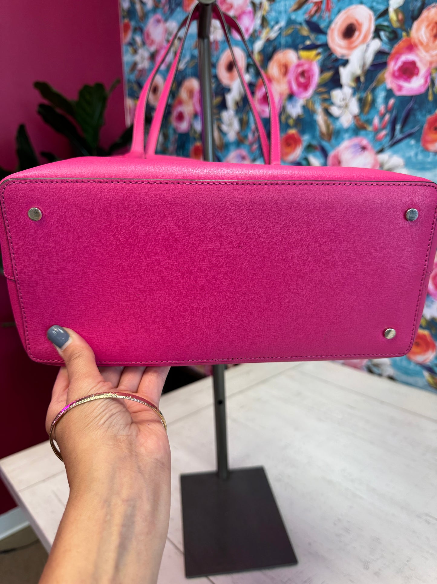 Pre Loved Kate Spade Hot Pink Tote