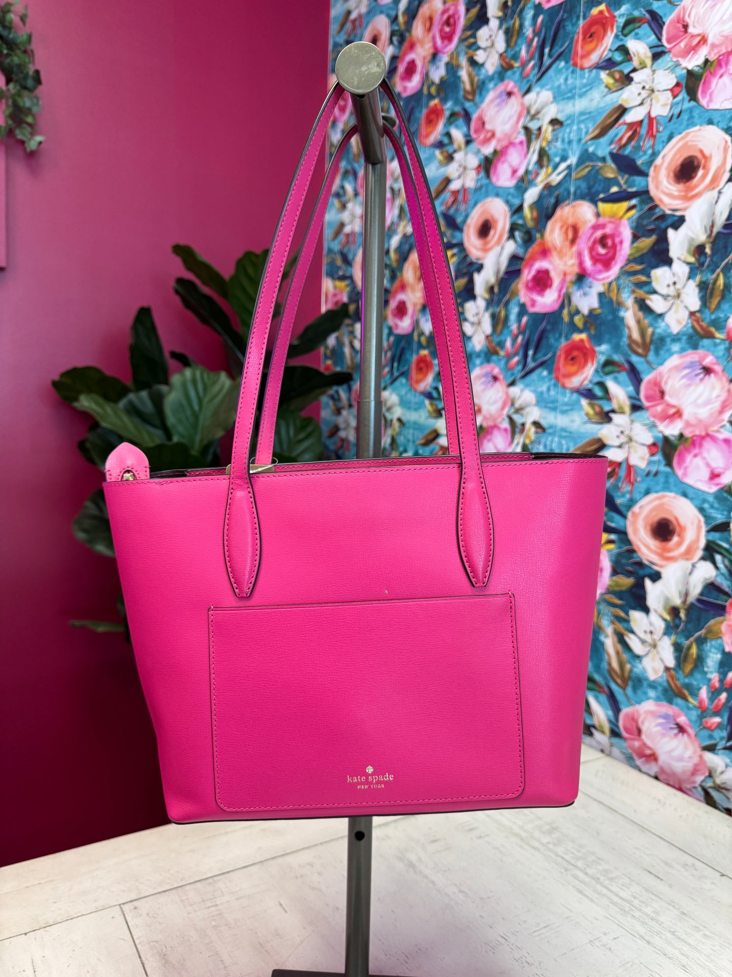 Pre Loved Kate Spade Hot Pink Tote