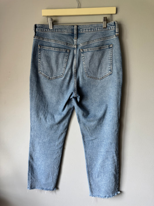 JCrew Essential Light Blue Straight Jeans Size 29