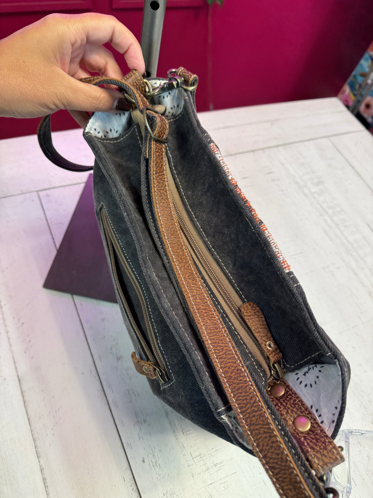 Pre Owned Myra Cross Body - Aztec