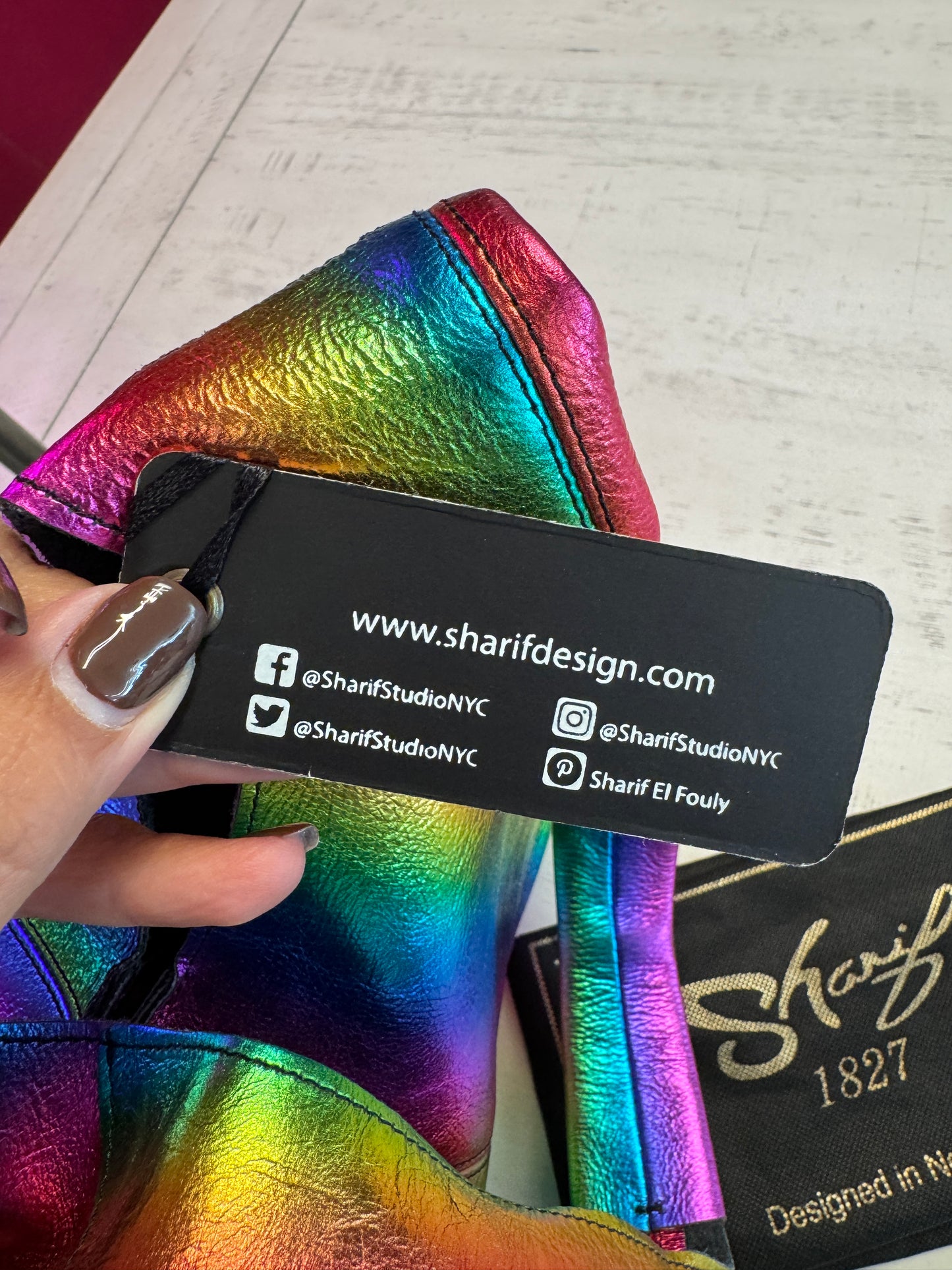Pre Owned Designer Sharif New with Tags