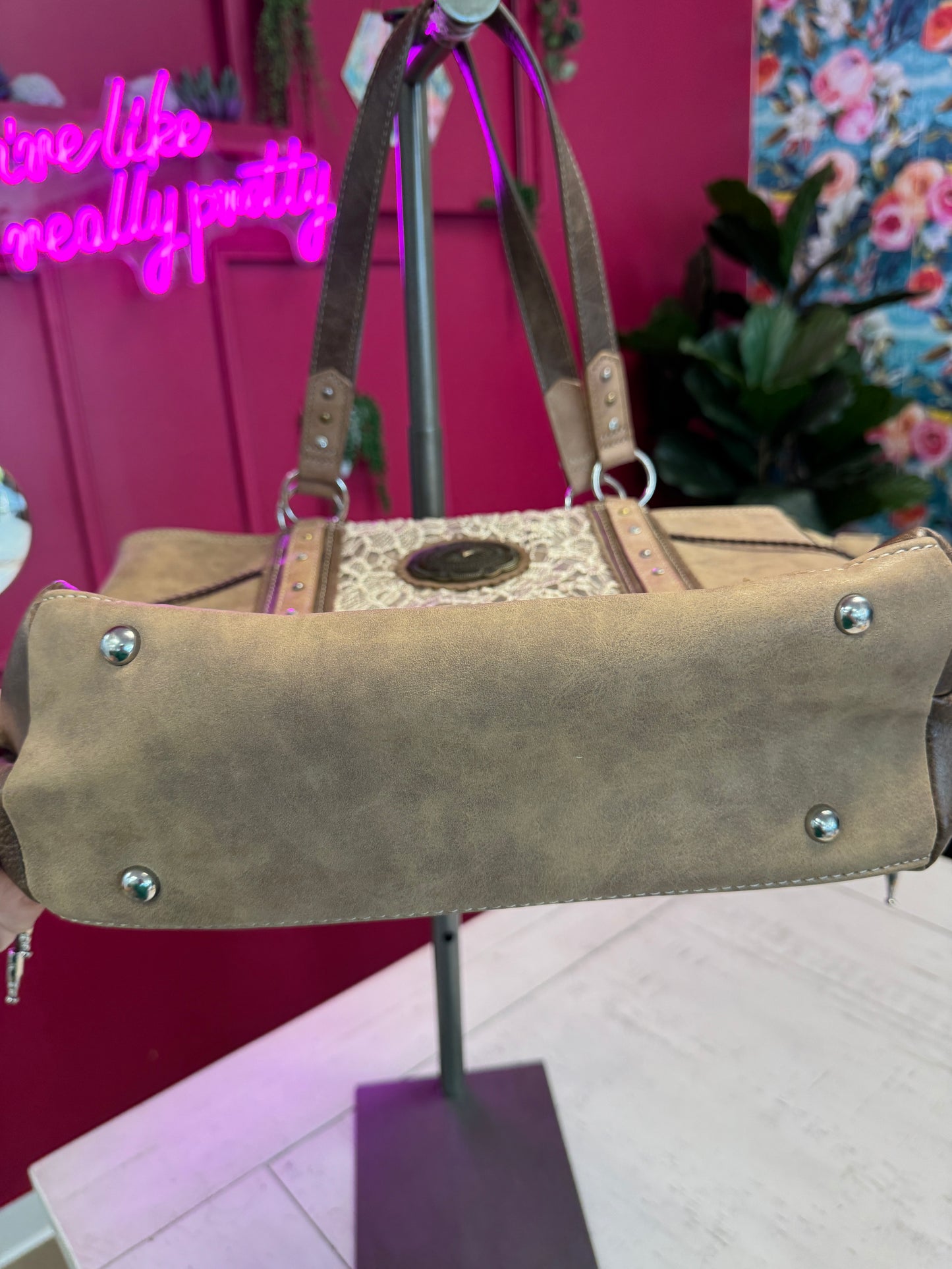 Pre Owned Justin Handbag