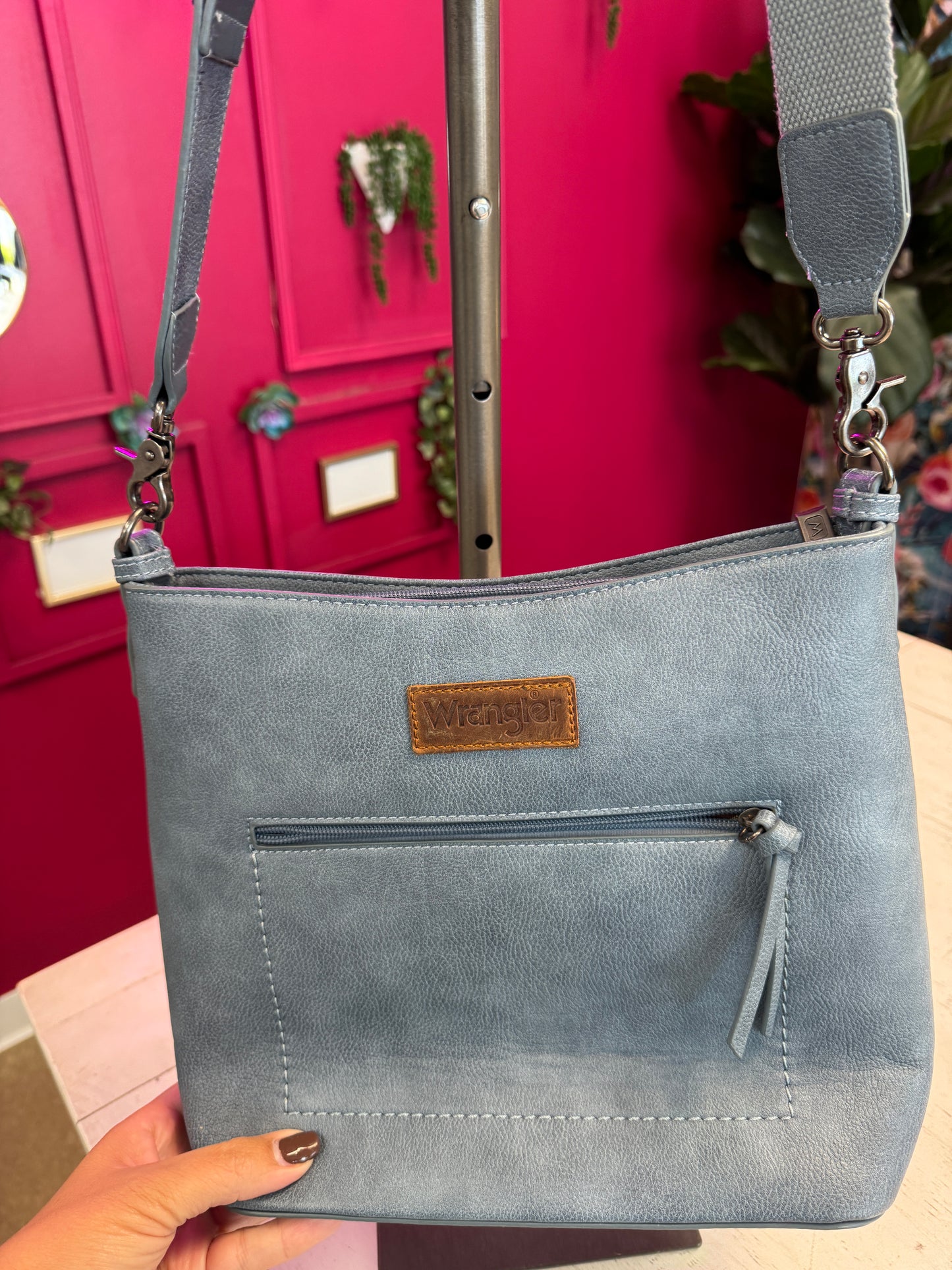 Pre Owned Wrangler Blue Crossbody