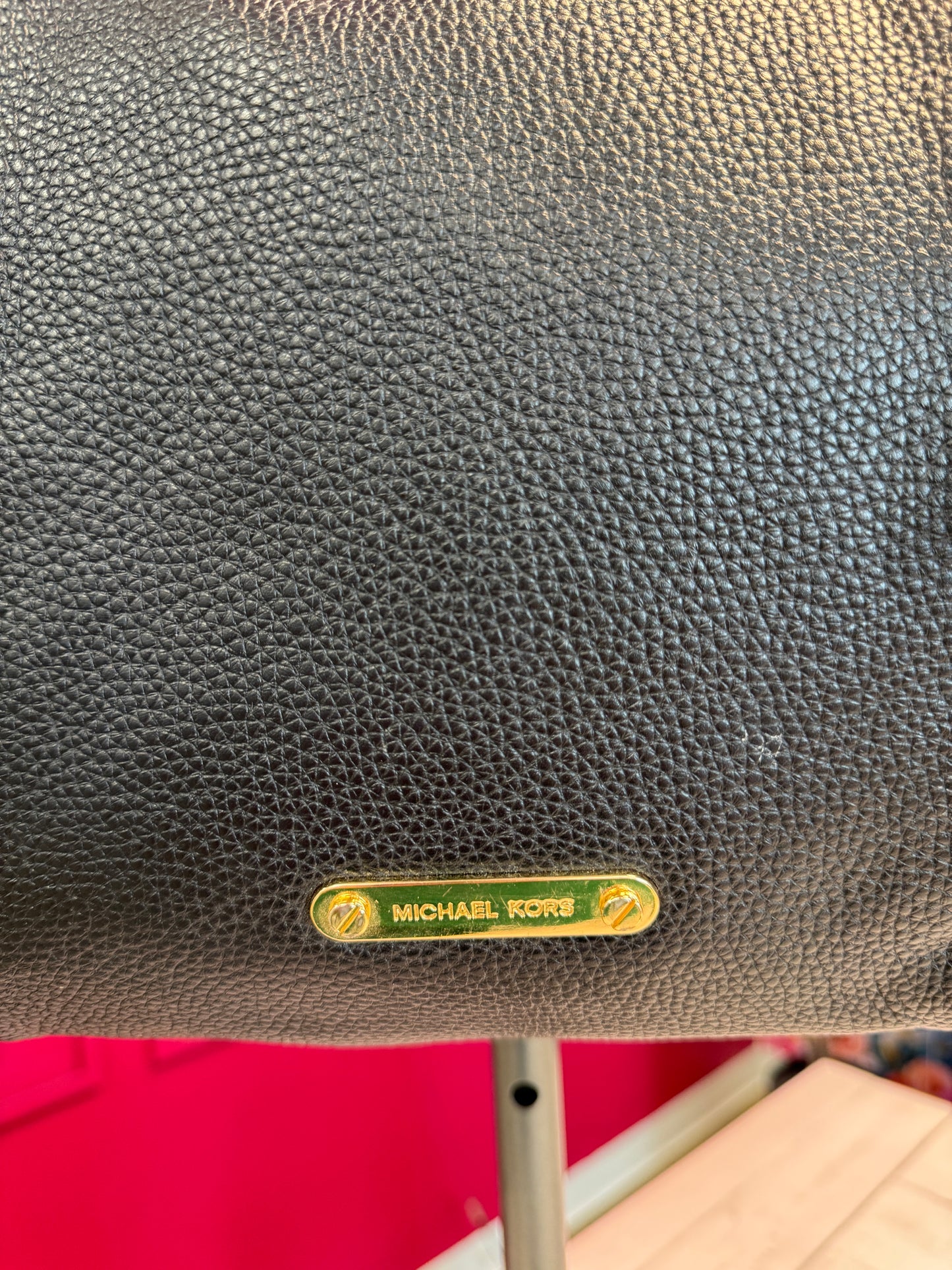 Pre Owned Designer Michael Kors Leather Bag