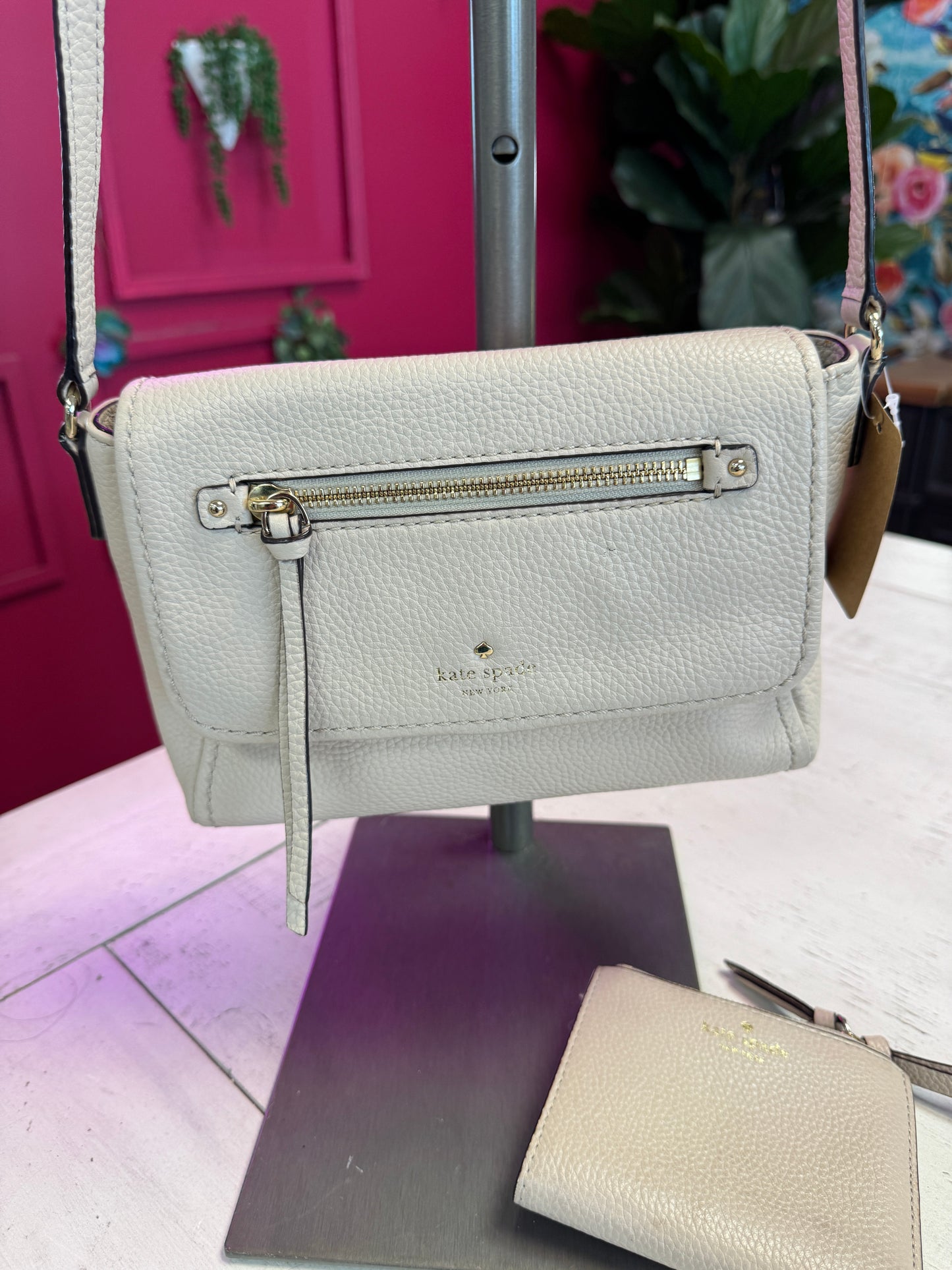 Pre Owned Kate Spade Cross Body with matching wallet