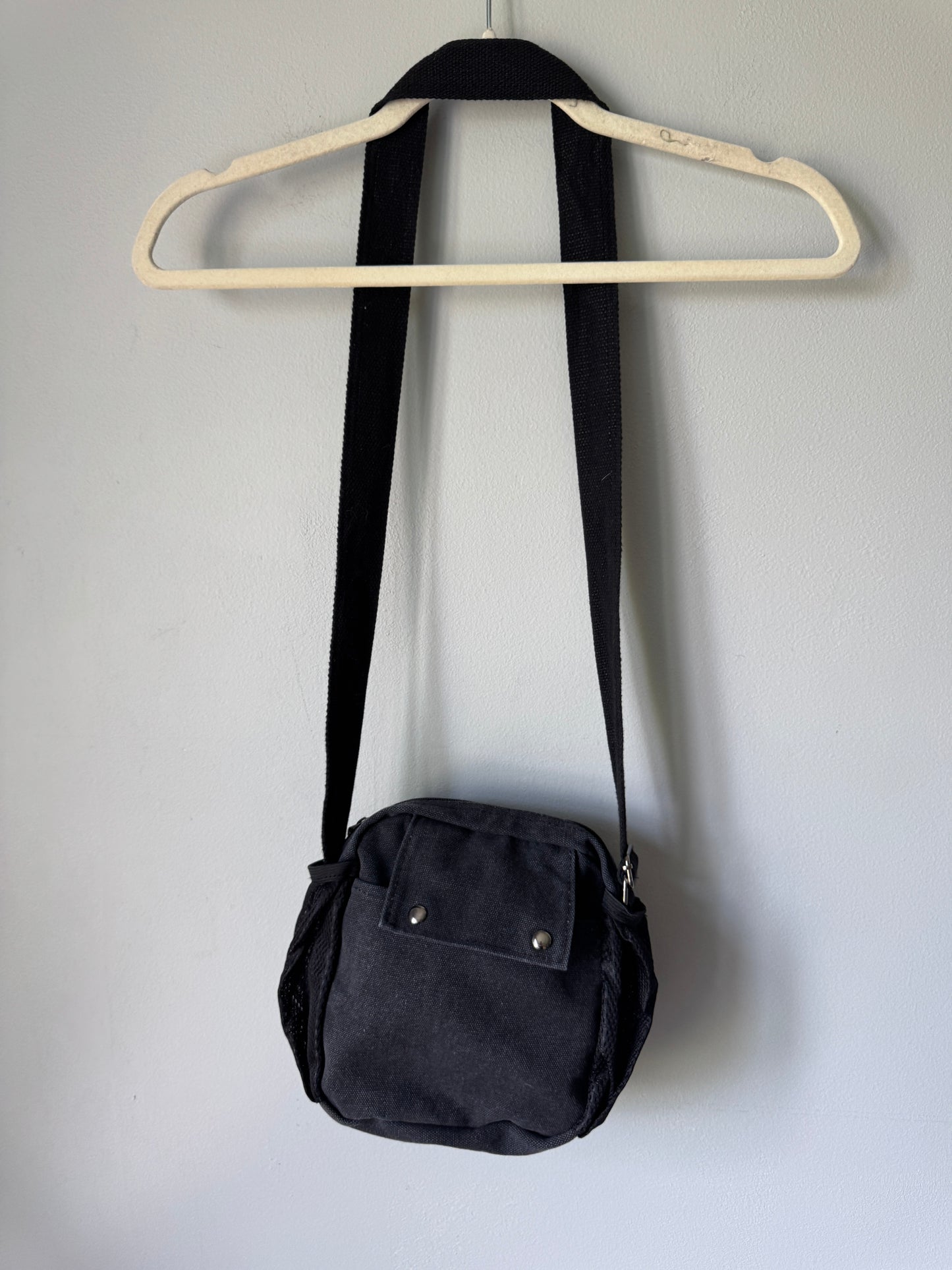 Black Casual Crossbody