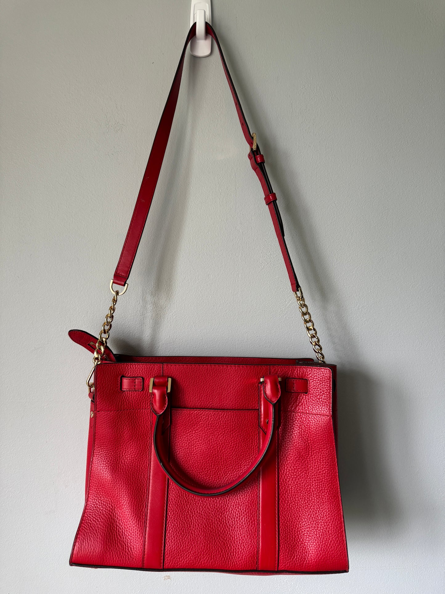 Pre Owned Authentic Michael Kors Nouveau Hamilton Satchel