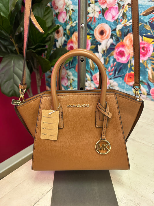 Pre Owned Michael Kors Leather Satchel