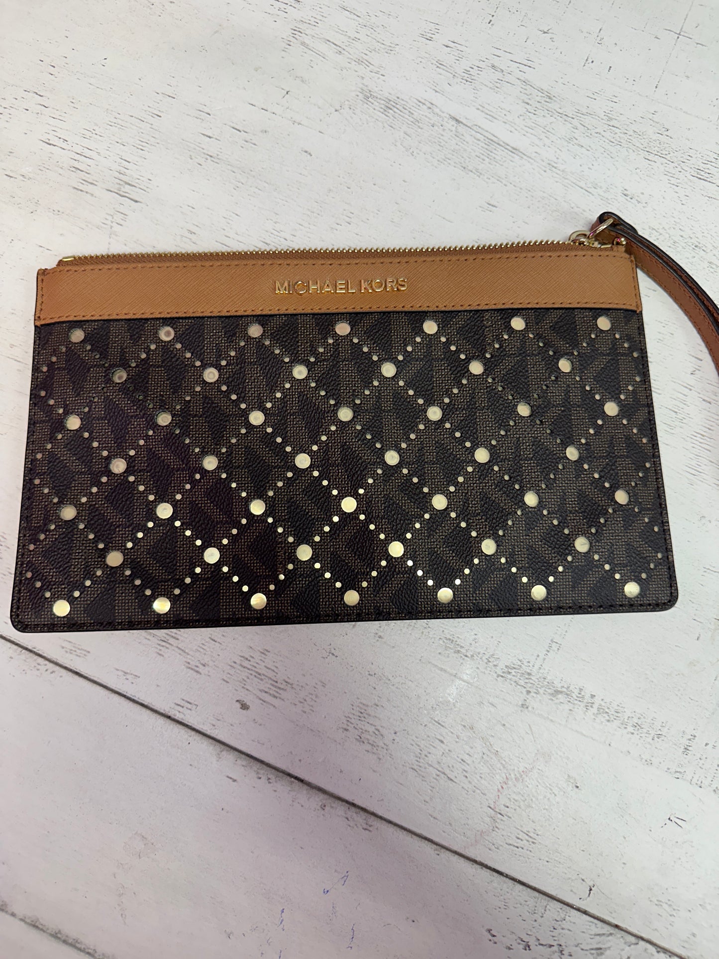Pre Owned Michael Kors Jet Set Clutch