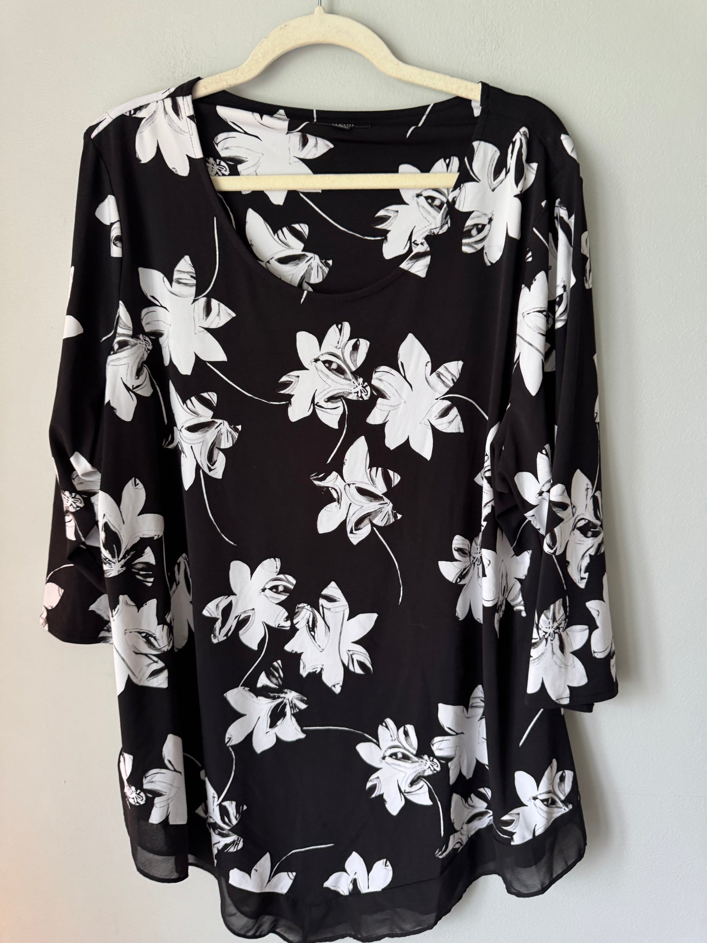 Alfani Long Sleeve Top Size 3X