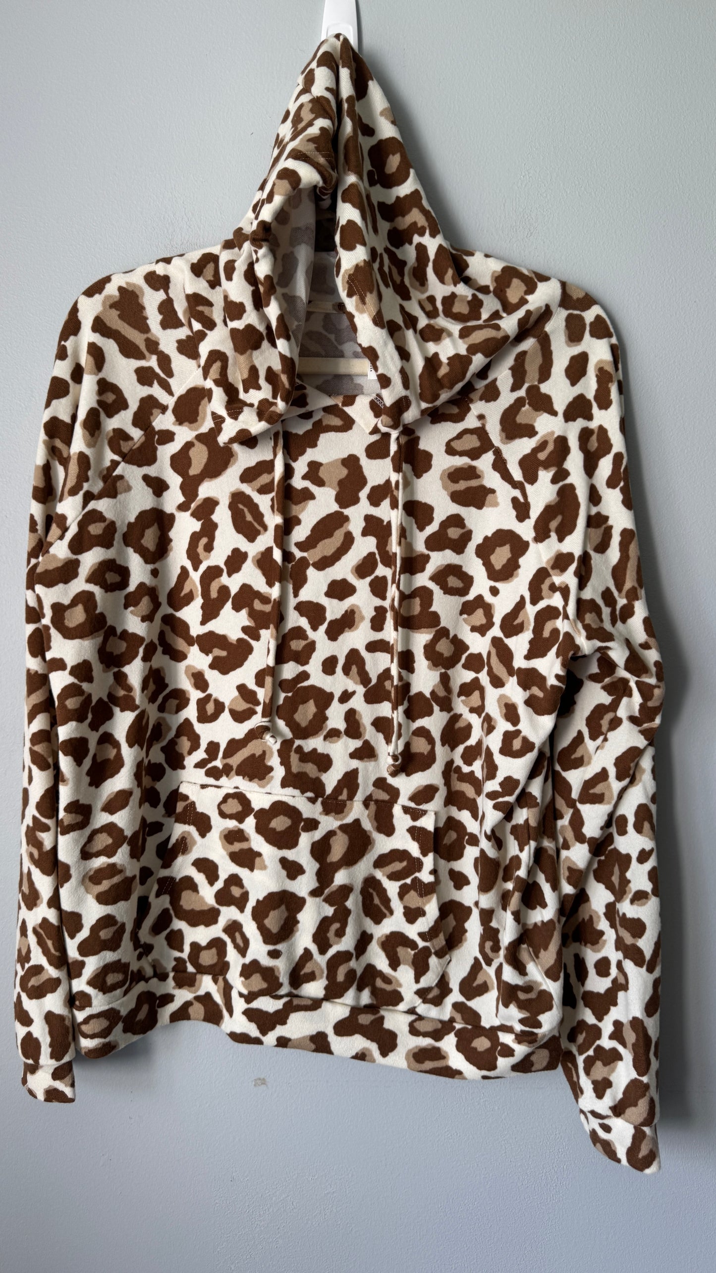 Red Lolly Leopard Top Size Small