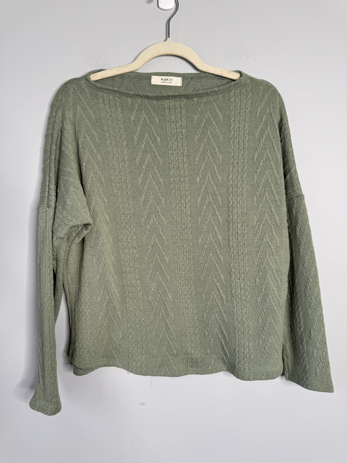 a.gain knit top Size Medium