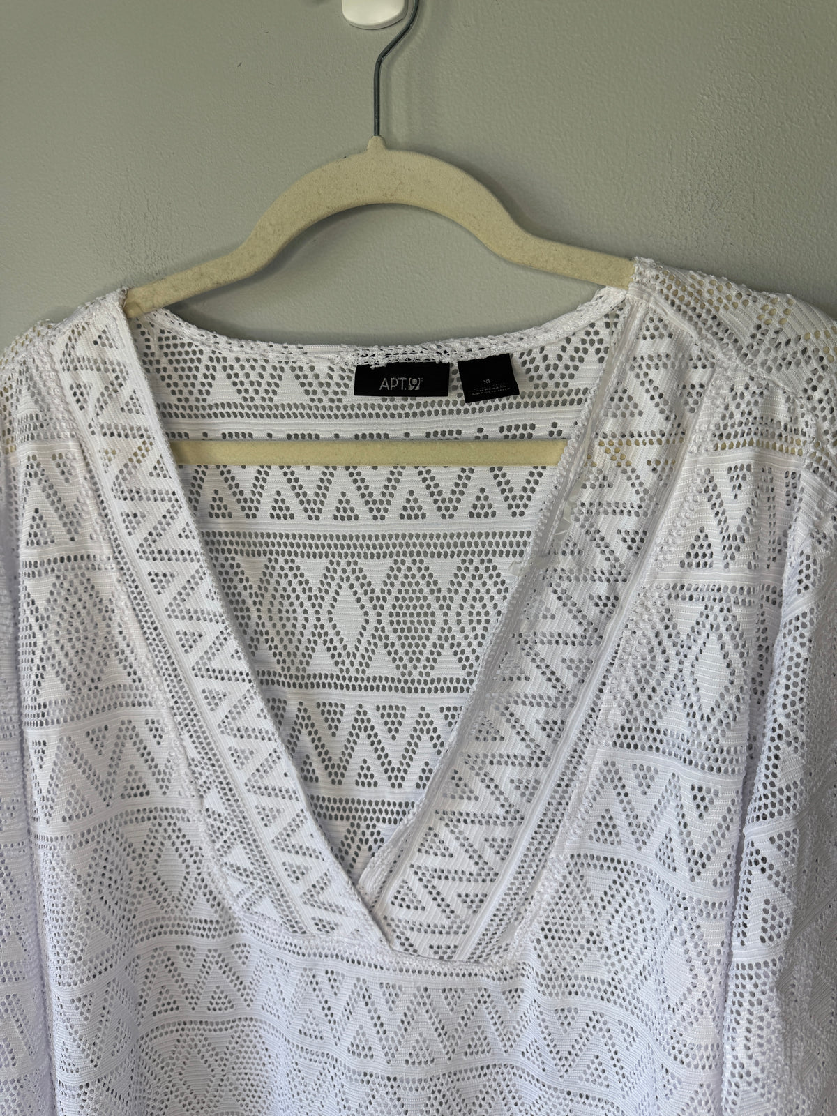 Apt. 9 Crochet Cover Up Size XL