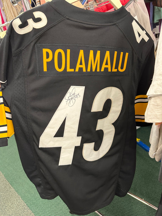Troy Polamalu Signed Jersey* Does Not Have Proof of Authenticity