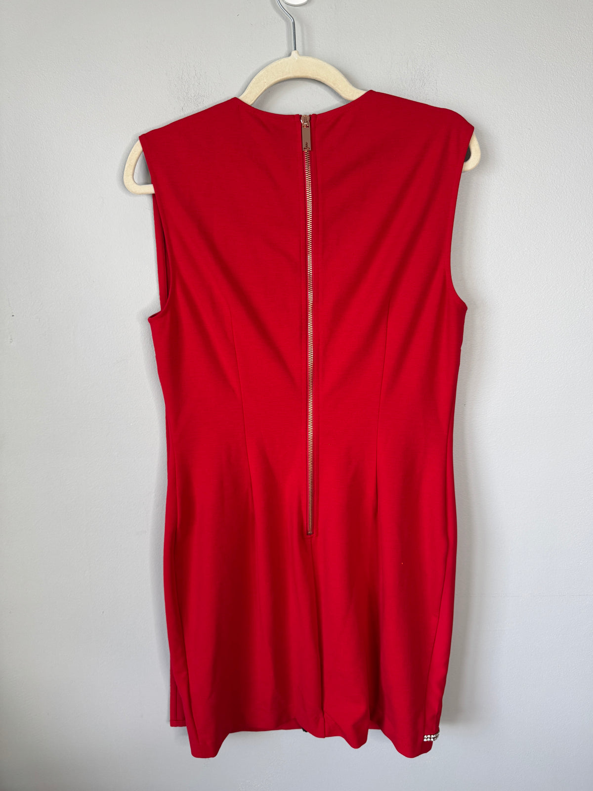 Ted Baker Red Rhinestone Dress NWT Size 10